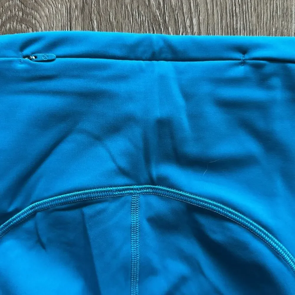 Lululemon Swift Speed High Rise Crop Leggings‎ Hawaiian Blue Size 4